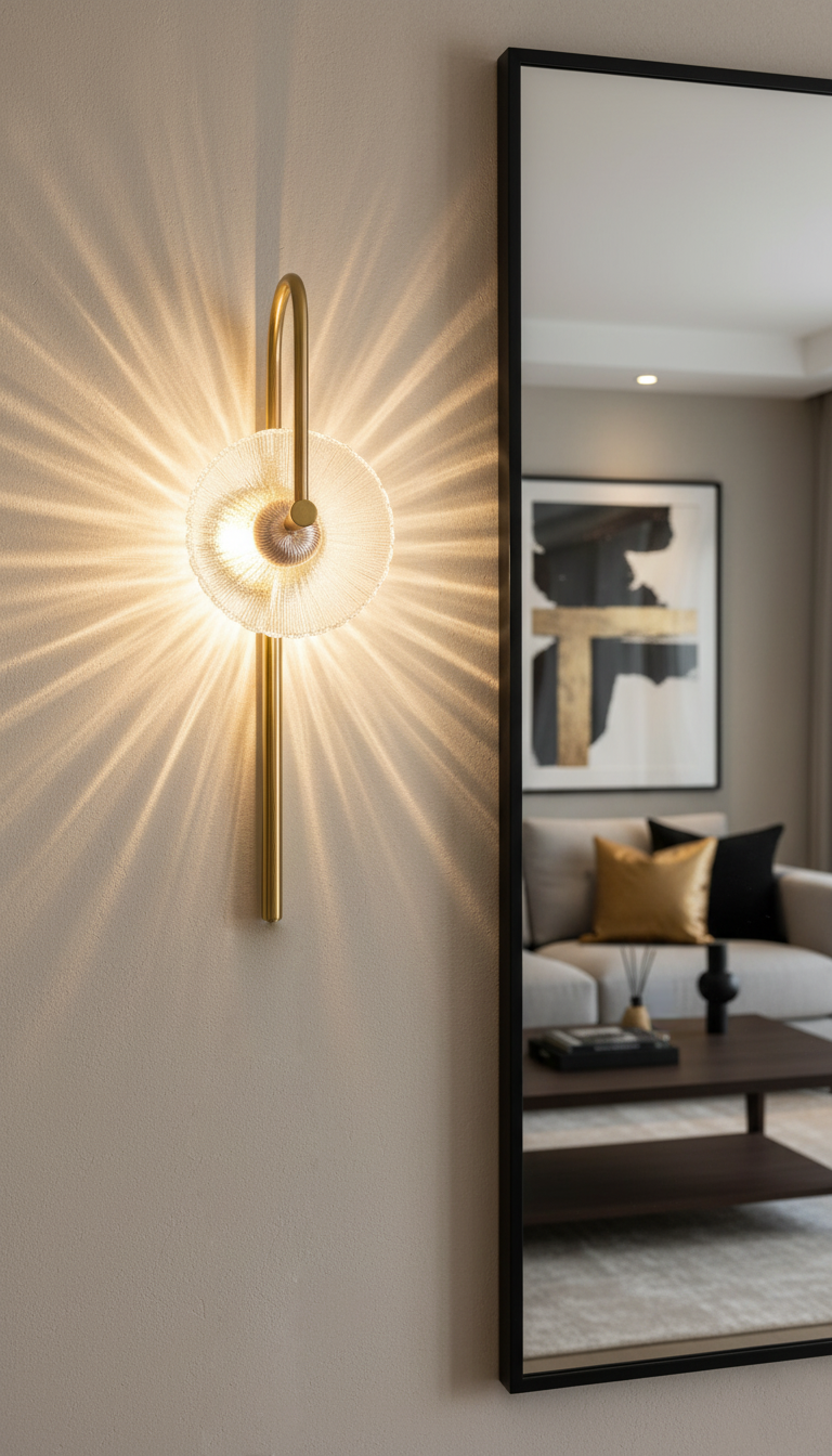 WALL LIGHT (18020-GD)