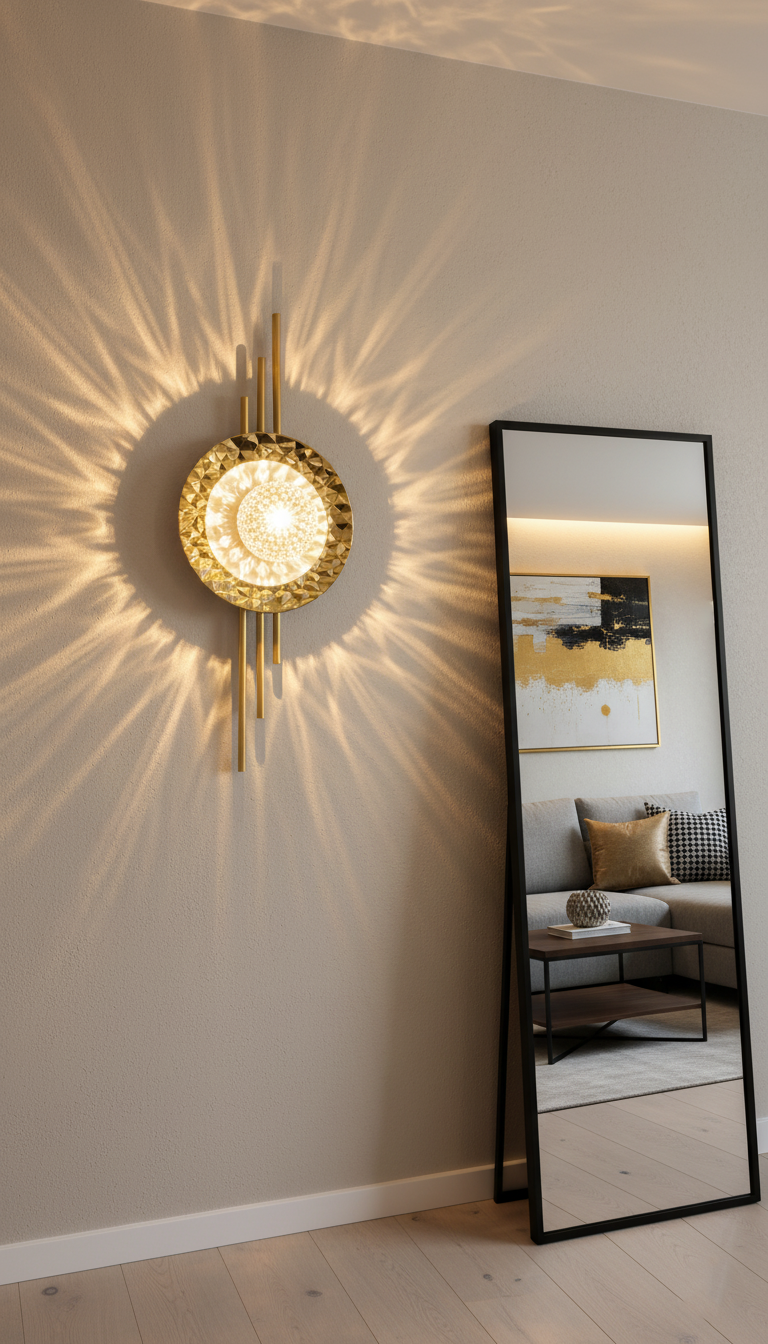 WALL LIGHT (2915/GD)