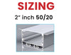 2 inches Aluminum Profile Light (10 Feet)